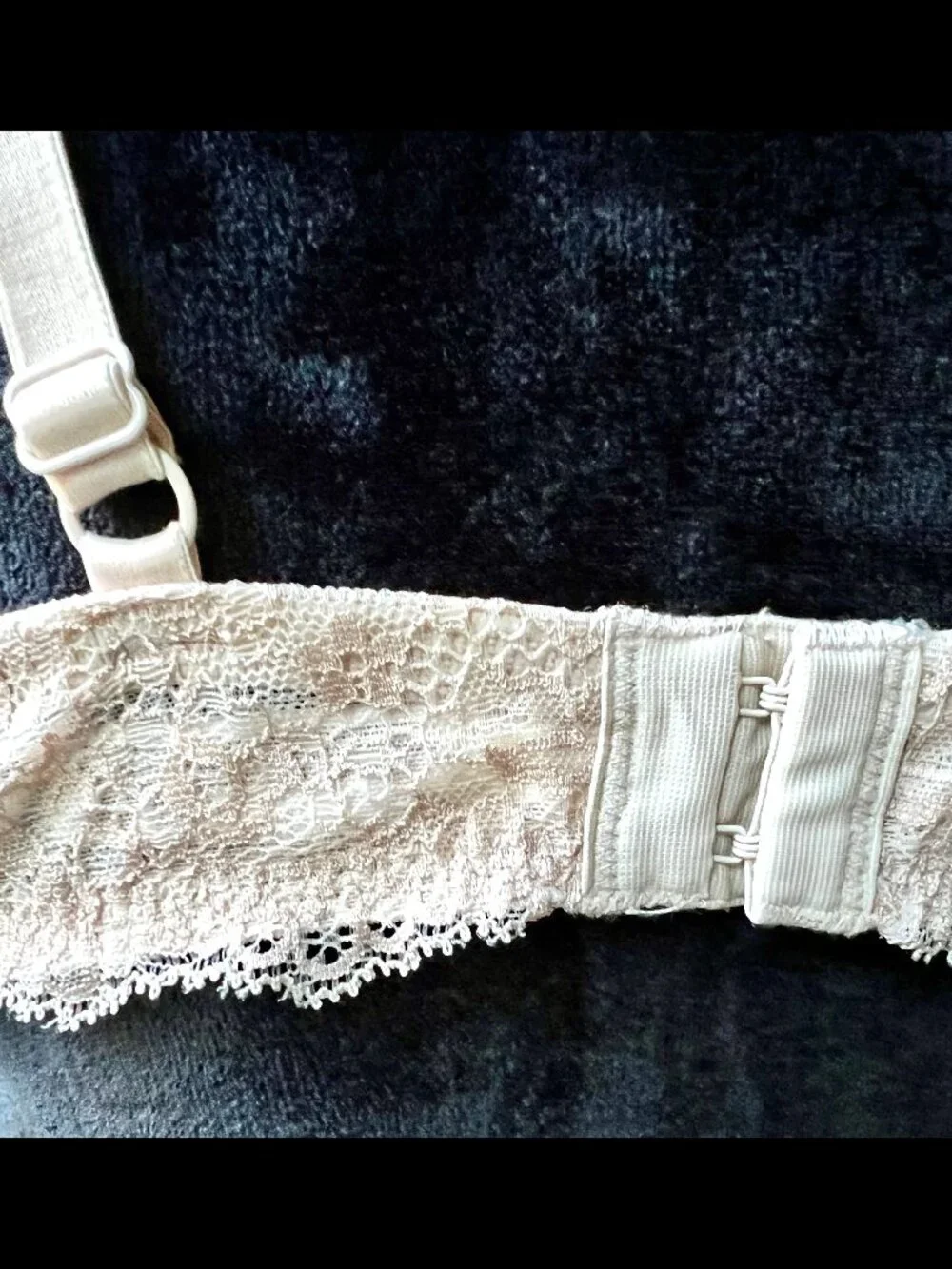 Gilligan & O'Malley Beige Lace Push-up Padded Bra 38B Discontinued